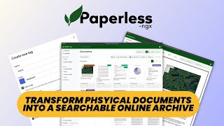 Paperlessngx: Free Open Source Document Management Platform