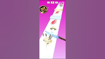 SLICE IT PERFECT GAME #shortsfeed #shortvideo #gameplay #youtubeshorts #gaming 4/9/2025🥵😱✅