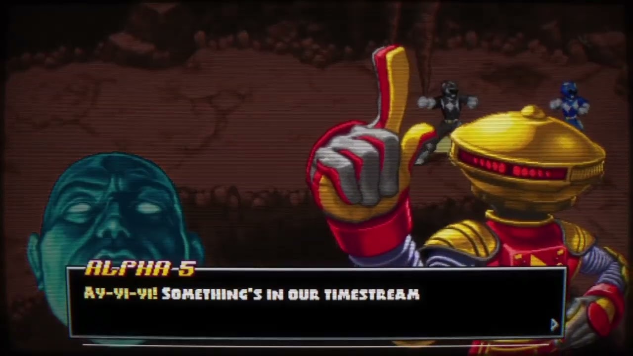 Mighty Morphin Power Rangers: Rita's Rewind: CooP Online Black & Blue Power