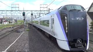 [MH]E353系特急あずさ 塩尻駅停車ミュージックホーン