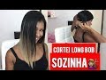 Cortando o cabelo long bob em casa 💇🏽‍♀️ (vídeo sem edição🤦🏾‍♀️) - Natalia Souza canal