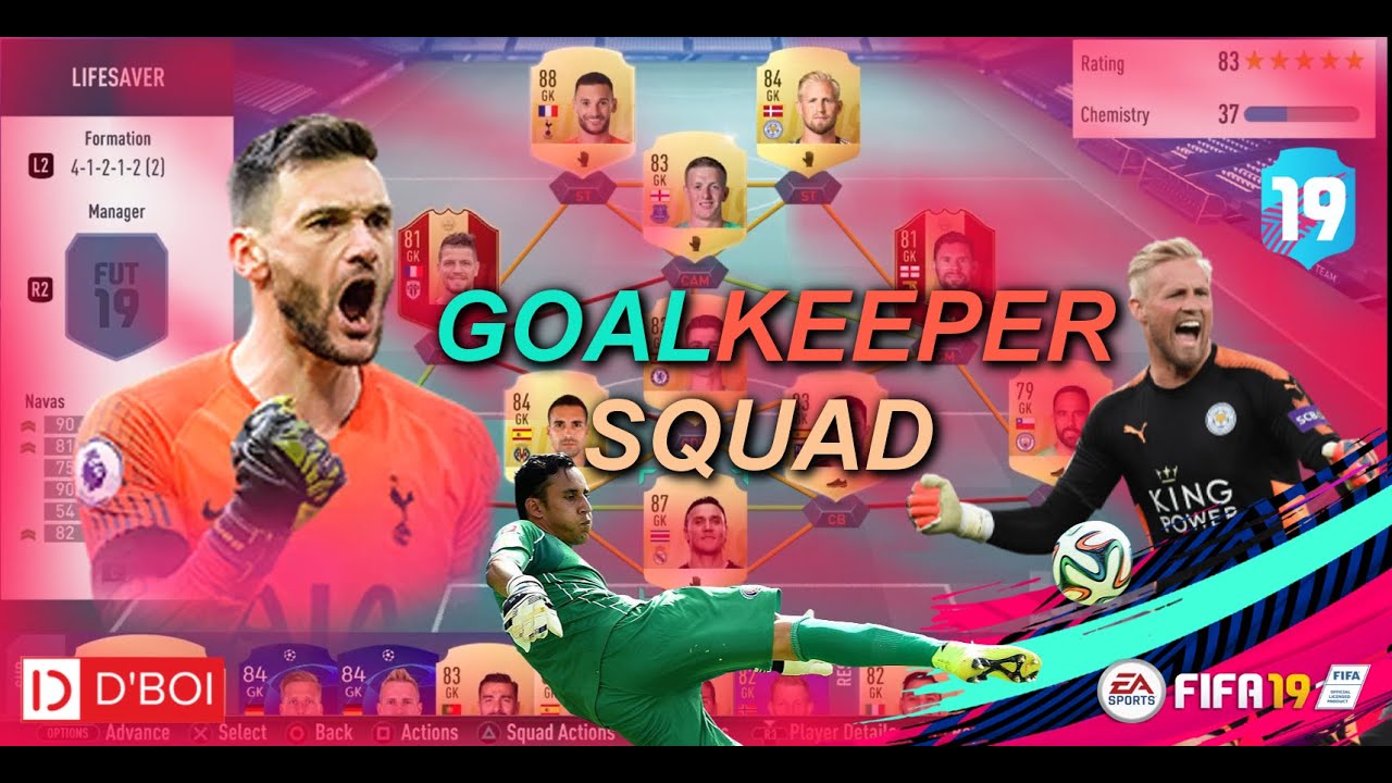 Full Team of GOALKEEPERS on FIFA 19 | FIFA 19 Ultimate Team | Goalkeeper Squad