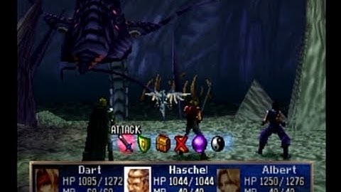 The Legend of Dragoon Part 37 - Undersea Cavern; Taking Down Lenus & Regole!