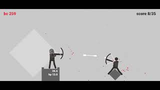 Stick man Bowmaster | Arrow 3 use blast  screenshot 2