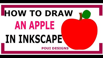 Inkscape - How to draw an apple svg