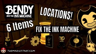 Bendy And The Ink Machine - Fix The Ink Machine - 6 Objects - BATIM screenshot 3