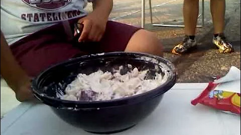 potatoe salad eating contest