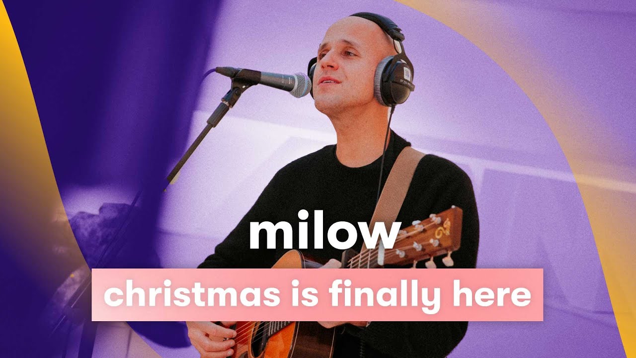 MNM LIVE: Milow - Christmas Is Finally Here - YouTube