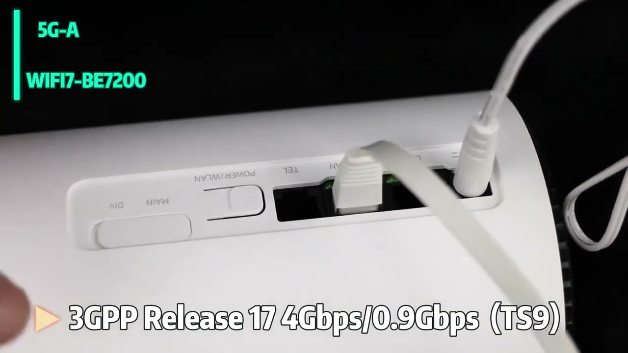 New 5G-A Wifi7 gaming router  SDX75  BE7200