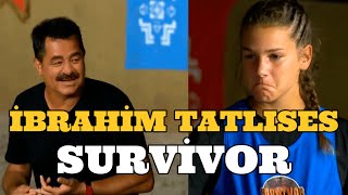 İBRAHİM TATLISES SURVİVOR NİSA KAVGASI