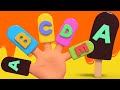 alphabets finger family | Ice cream finger family | learn alphabet | ABC song | nursery rhymes