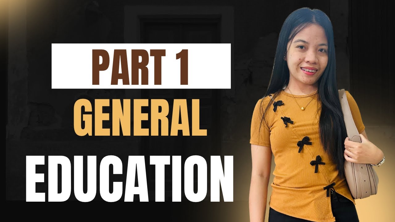 PART 1 GENERAL EDUCATION DRILLS - YouTube