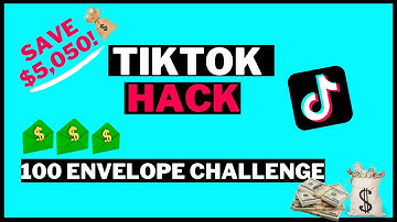 How to save $5,050💰 a TikTok Hack | 100 Envelope Challenge