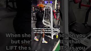She Benching 225 And Squatting 315