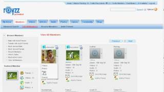 User menus