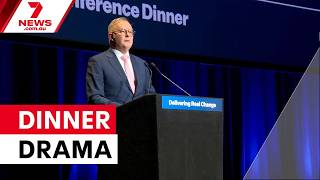 Lavish dinner lands the Prime Minister in hot water | 7NEWS