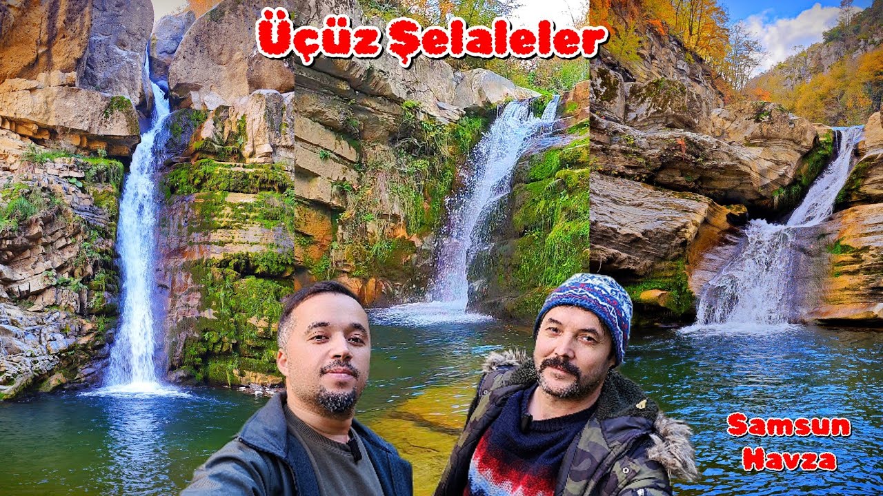 Karadeniz'in Gizli Cenneti Üçüz Şelaleler  - Samsun Havza Şelaleleri