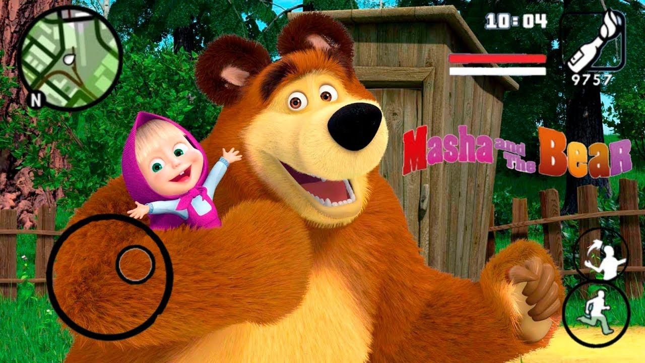 Masha And The Bear Game For Androids 70 Mb On Play Stor Masha And The Bear Best Mobile Game 