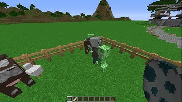 Minecraft How To: Make a Vindicator attack EVERYTHING!!