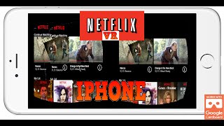 How to use Netflix VR on IOS Iphone With Google Cardboard Easy Setup Trinus VR for Iphone