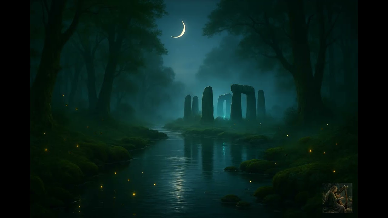 Enchanted Celtic Harp Instrumental for Reading, Study & Deep Focus (No Lyrics) - Vol. 75