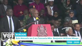 UWANJA WA TAIFA SASA RASMI UTAITWA UWANJA WA MKAPA• Rais Magufuli atamka rasmi