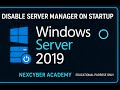 Disable Server Manager on Startup in Windows Server 2019 | Quick Admin Fix