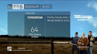 Intellistar 2 Xd Local Forecast Bensalem, Pa - April 10, 2022 845 Pm Edt