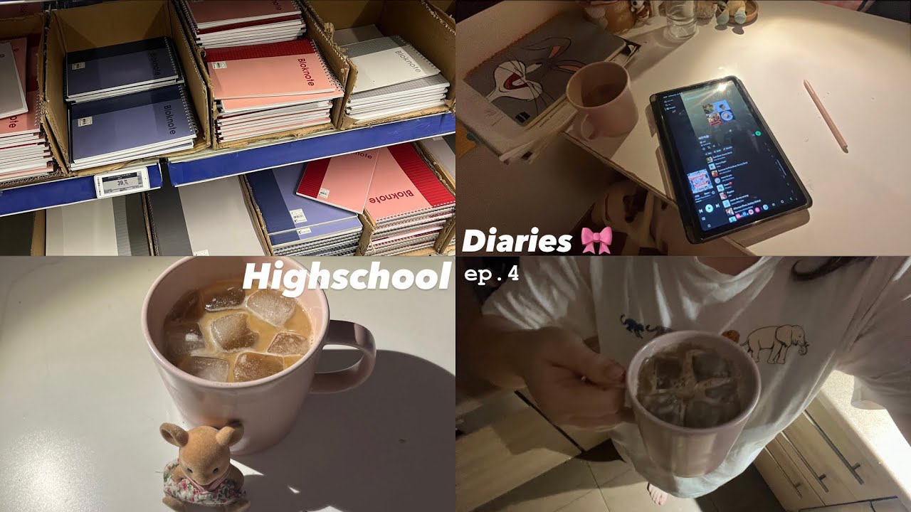 highschool diaries 🎀 | spend a weekend with me, coffees, shopping etc.