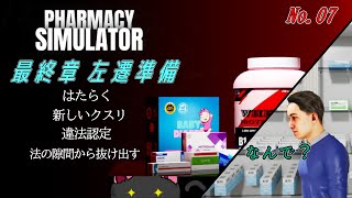 あいつ左遷する店舗作る「PHARMACY SIMLATOR」07