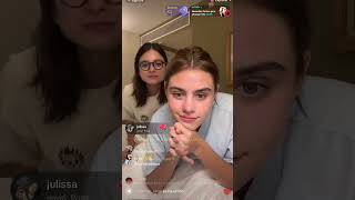 Live de Ariana Saavedra y Ana Tena #mareadepasiones #robertana #arianasaavedra #anatena