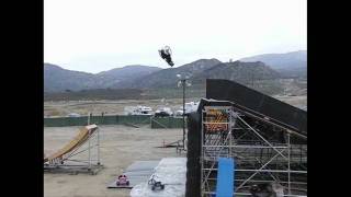 Wheelchair backflip