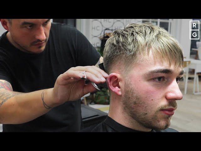 when you go to get your haircut, ask for a wavy fringe with a low/medi... |  wavy fringe men | TikTok