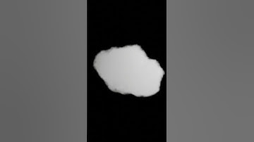 Blender Volumetric Clouds Eevee Render - Tutorial in Description #shorts #shortvideo #animation #3d