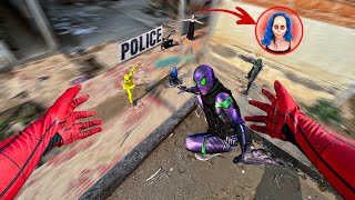 Download Lagu 5 Bros Spider-Man Rescues Police From The Serbian Dancing Lady In Abandoned Hospital (Action POV) MP3