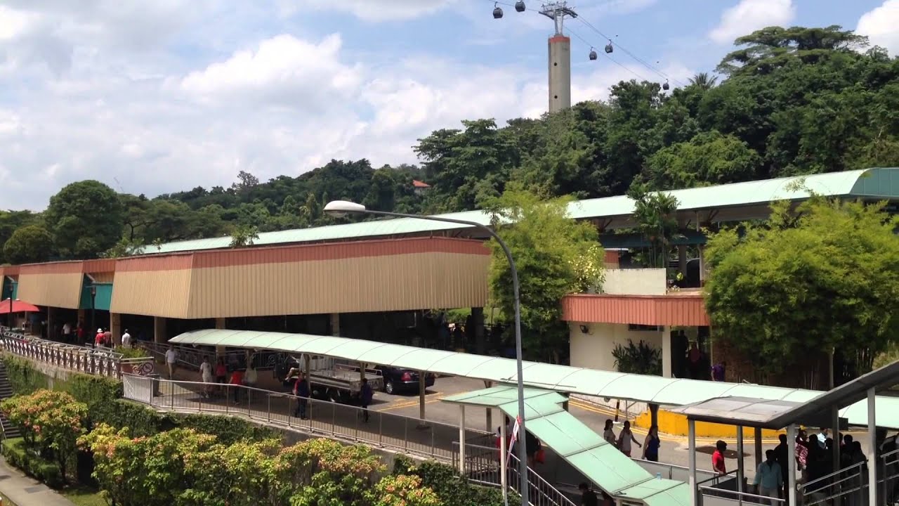 Harbour Front, Cable Car Singapore YouTube