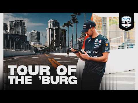 MIC’D UP! Kyle Kirkwood’s Track Walk | Honda | 2026 INDYCAR at St. Pete
