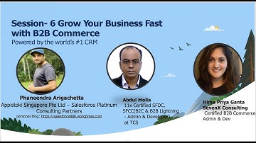 Salesforce B2B Commerce Cloud Session 6 Finale- B2B Admin and Dev Accredited Exam tips and tricks..
