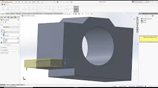 SolidWorks Isometric Projection | Step-by-Step 3D Part Modeling | mechanical engineering drawing 