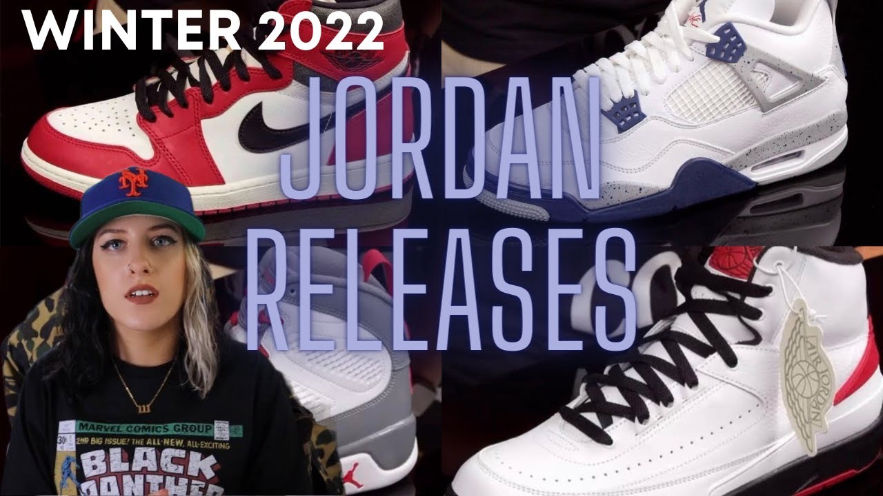 UPCOMING JORDAN RELEASES WINTER HOLIDAY 2022 (MUST COPS) - YouTube
