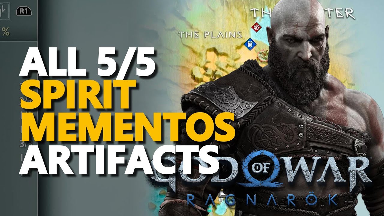 All Spirit Mementos Artifacts God Of War Ragnarok YouTube