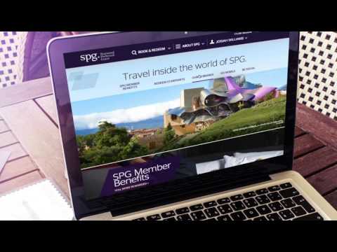 Starwood Preferred Guest - Site Redesign