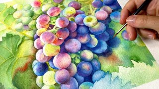 HOW TO IMPROVE YOUR WATERCOLOR  🍇  Advanced Tips