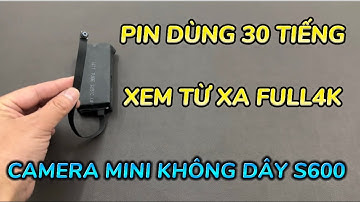 Camera Siêu Nhỏ S600 Mẫu Mới 2024 , Camera Ngụy Trang Cúc Áo S600 Wifi Full4K Sắc Nét Pin 30 Tiếng