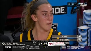 Oklahoma crushes Iowa 96-62 in Lucy Olsen's Final Game