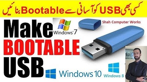 how to make bootable usb | Bootable USB Flash Drive Pashto