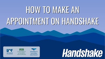 How to: make an appointment on Handshake
