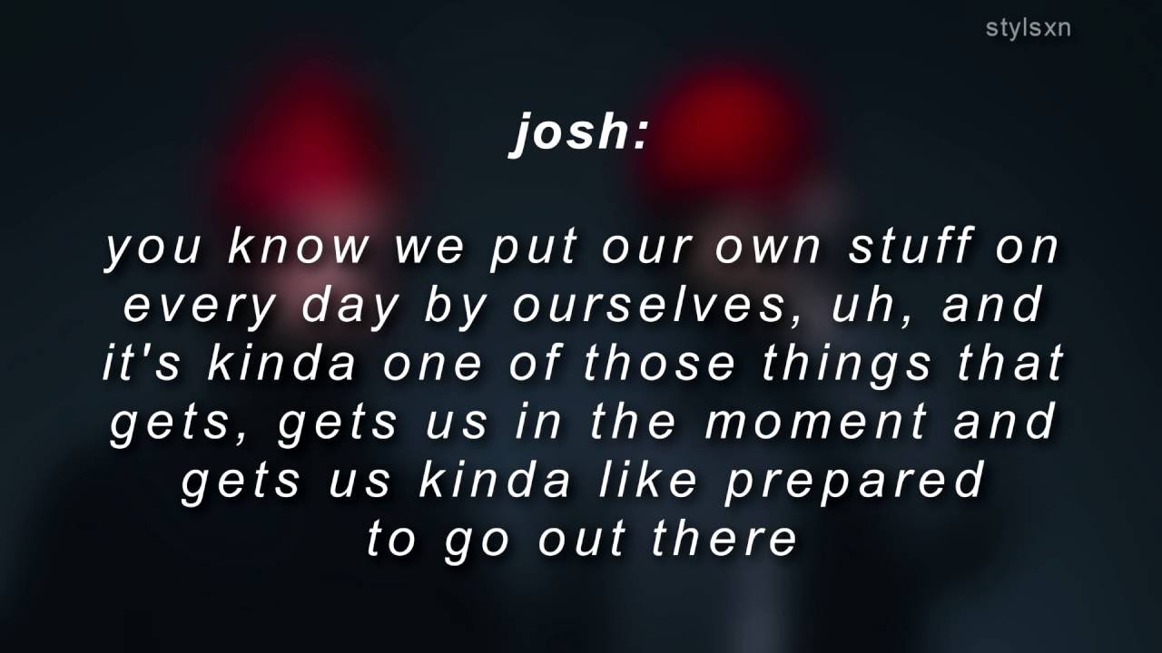 josh duns red eyeshadow meaning youtube