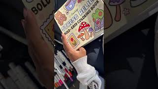 Stress Relief: Coloring Book for Adults and Kids, Bold and Easy Guide