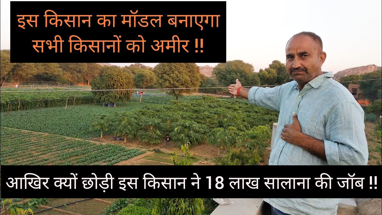 18 लाख साल की जॉब छोड़ क्यों करने लगा यह किसान Organic Farming || Successful Farmer || Hello Kisaan
